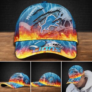 NFL Detroit Lions Cap Custom Your Name