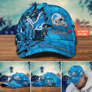 NFL Detroit Lions Custom New Arrivals Trending Cap