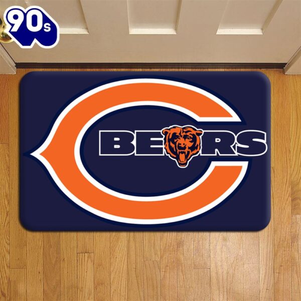 NFL Football Chicago Bears Foot Mat Doormat Rug Door Steps