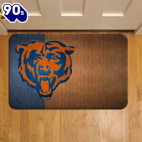 NFL Football Chicago Bears NFL Football Step Mat Doormat Foot Door Rug Mat