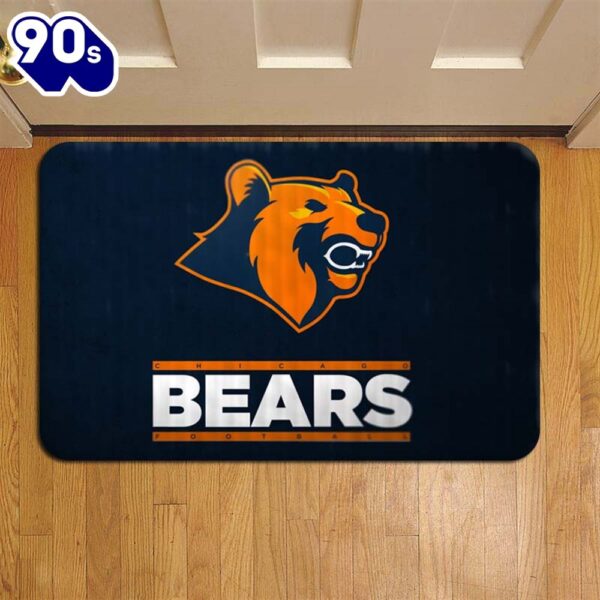NFL Football Chicago Bears Step Mat Doormat Foot Door Rug Mat