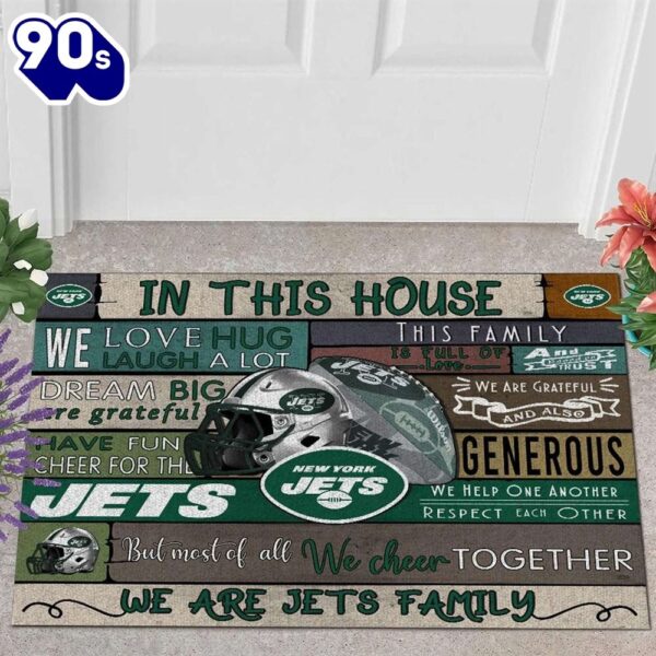 NFL Football Is Full Of Love Nfl Fan Doormat