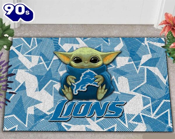 NFL Football Star Wars Detroit Lions Nfl Doormat