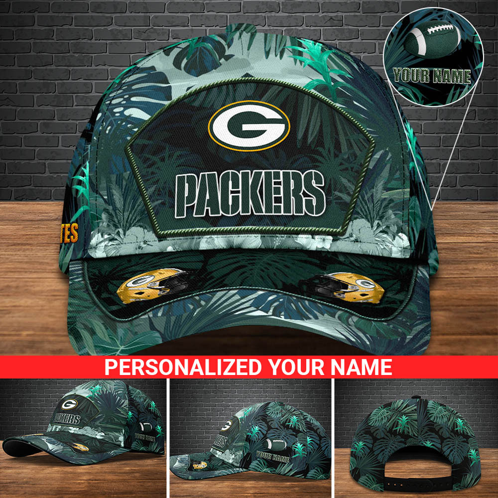 NFL Green Bay Packers Football Team Cap Personalized Your Name NFL Green Bay Packers Football Team Cap Personalized Your Name