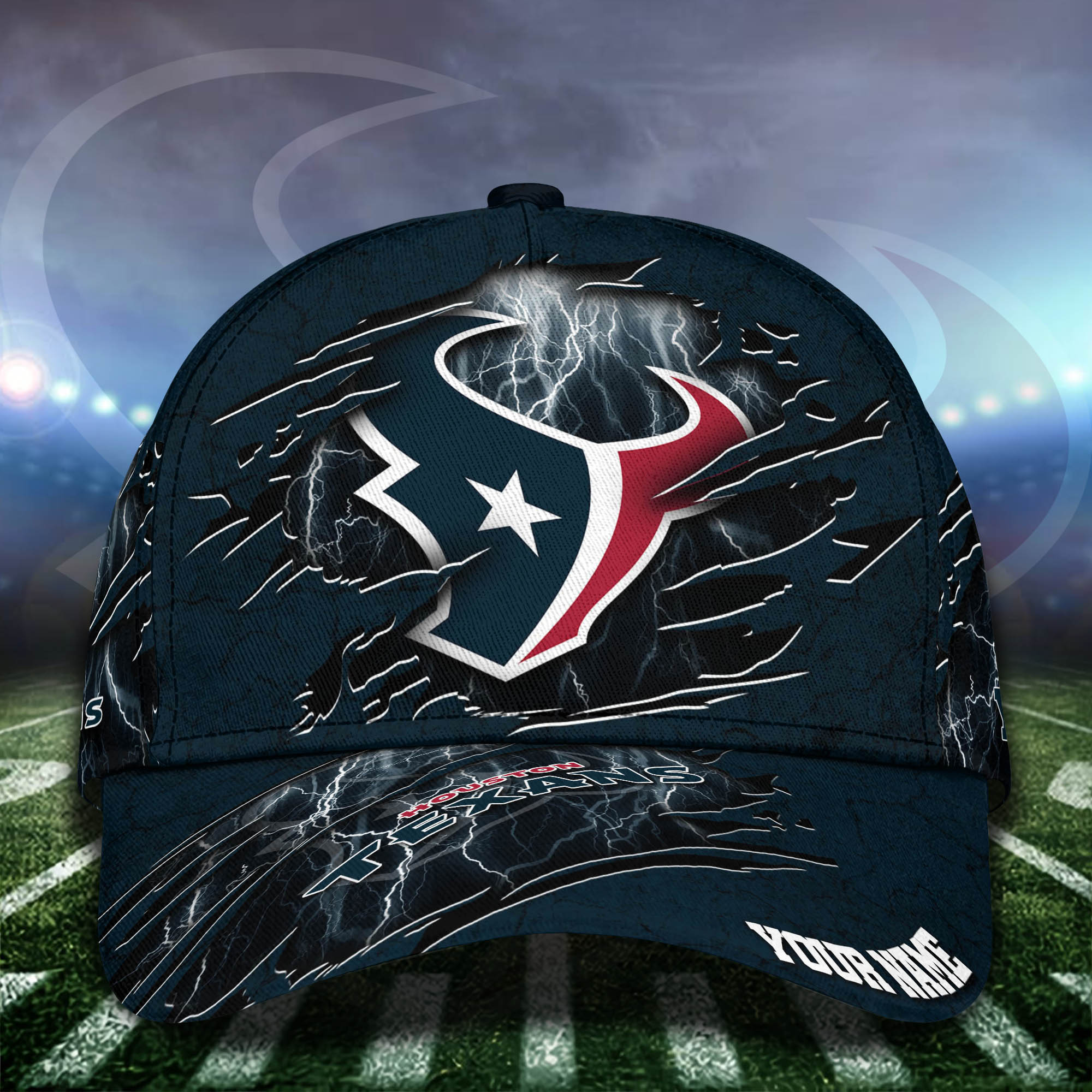 NFL Houston Texans Cap Custom Your Name NFL Houston Texans Cap Custom Your Name