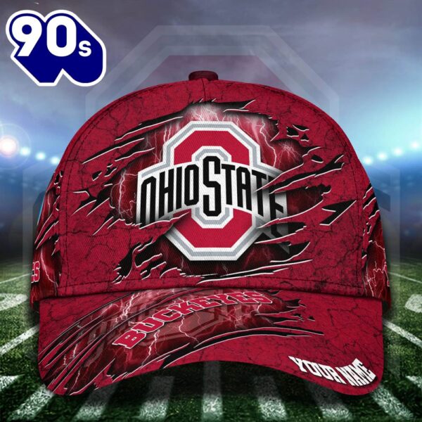 Ohio State Buckeyes Cap Custom Your Name And Number NCAA Cap