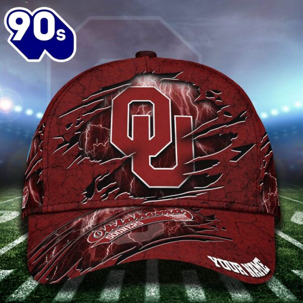 Oklahoma Sooners Cap Custom Your Name And Number NCAA Cap