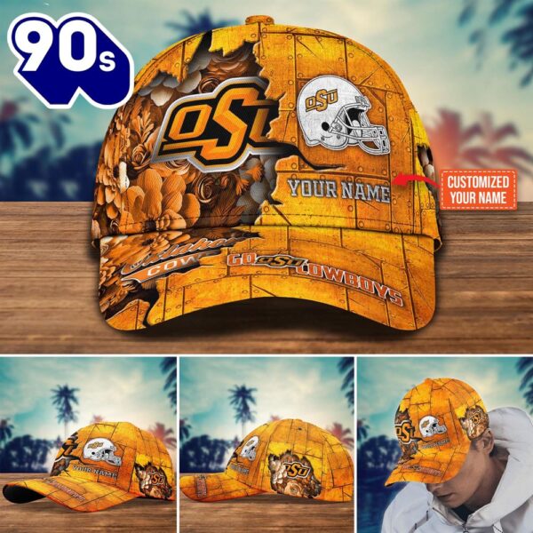 Oklahoma State Cowboys Custom New Arrivals Trending Cap  NCAA Cap