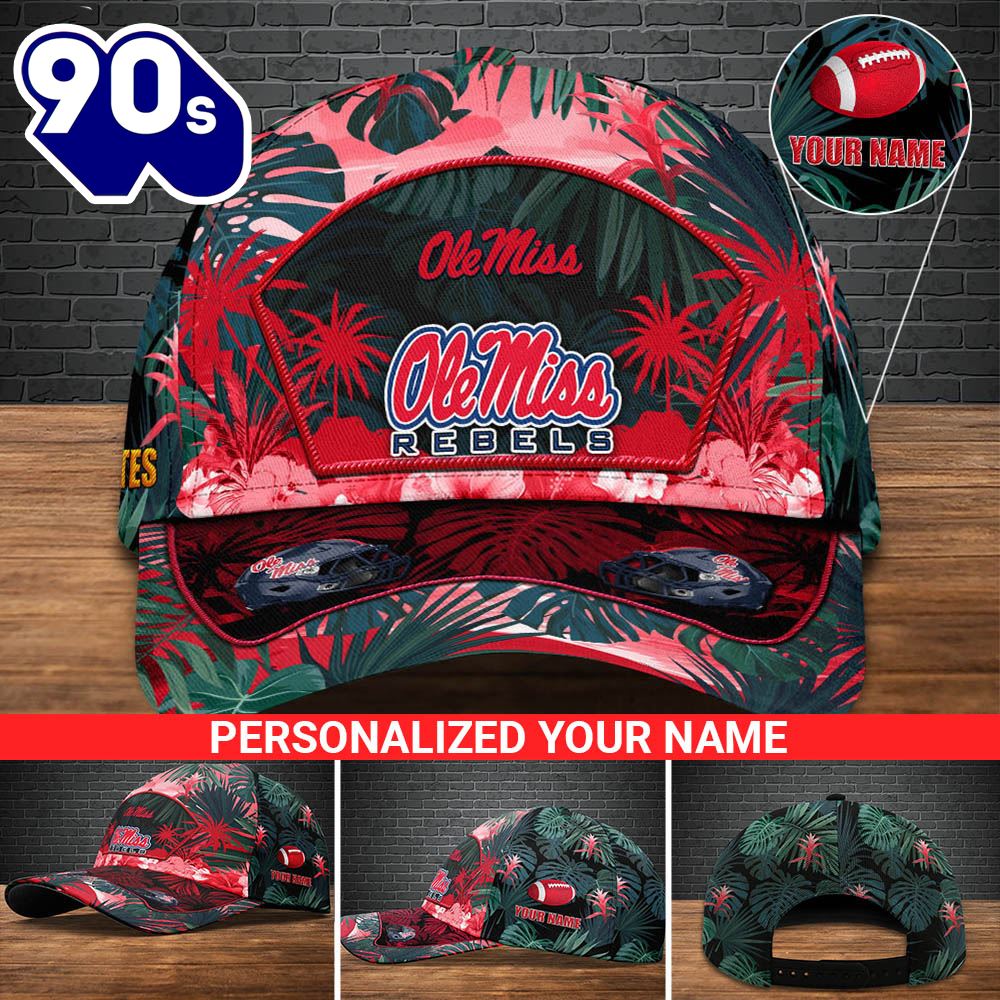 Ole Miss Rebels Football Team Cap Personalized Your Name NCAA Cap Ole Miss Rebels Football Team Cap Personalized Your Name NCAA Cap