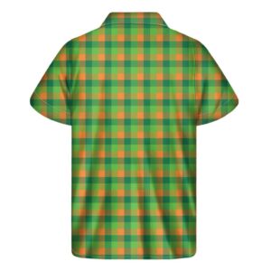 Pattern Plaid St Patricks Day Hawaiian Shirt 2