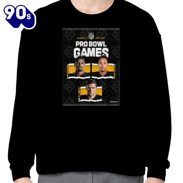 Pittsburgh Steelers Players Selected For AFC 2024 Pro Bowl T-Shirt