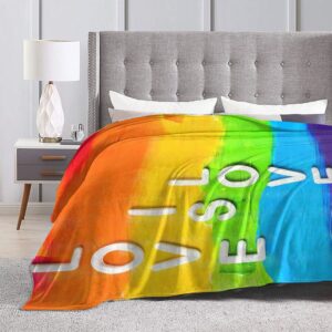 Rainbow Pride Blanket Lgbt Gay Pride Flag Rainbow Colors Stripe Throw Blanket Super Soft Warm, Pride Blanket 2 Rainbow Pride Blanket Lgbt Gay Pride Flag Rainbow Colors Stripe Throw Blanket Super Soft Warm Pride Blanket 3