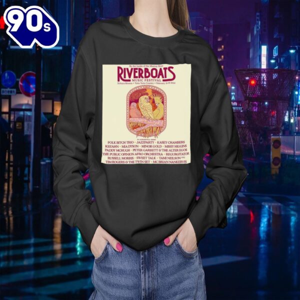 Riverboats Music Festival 2024 Poster Shirt