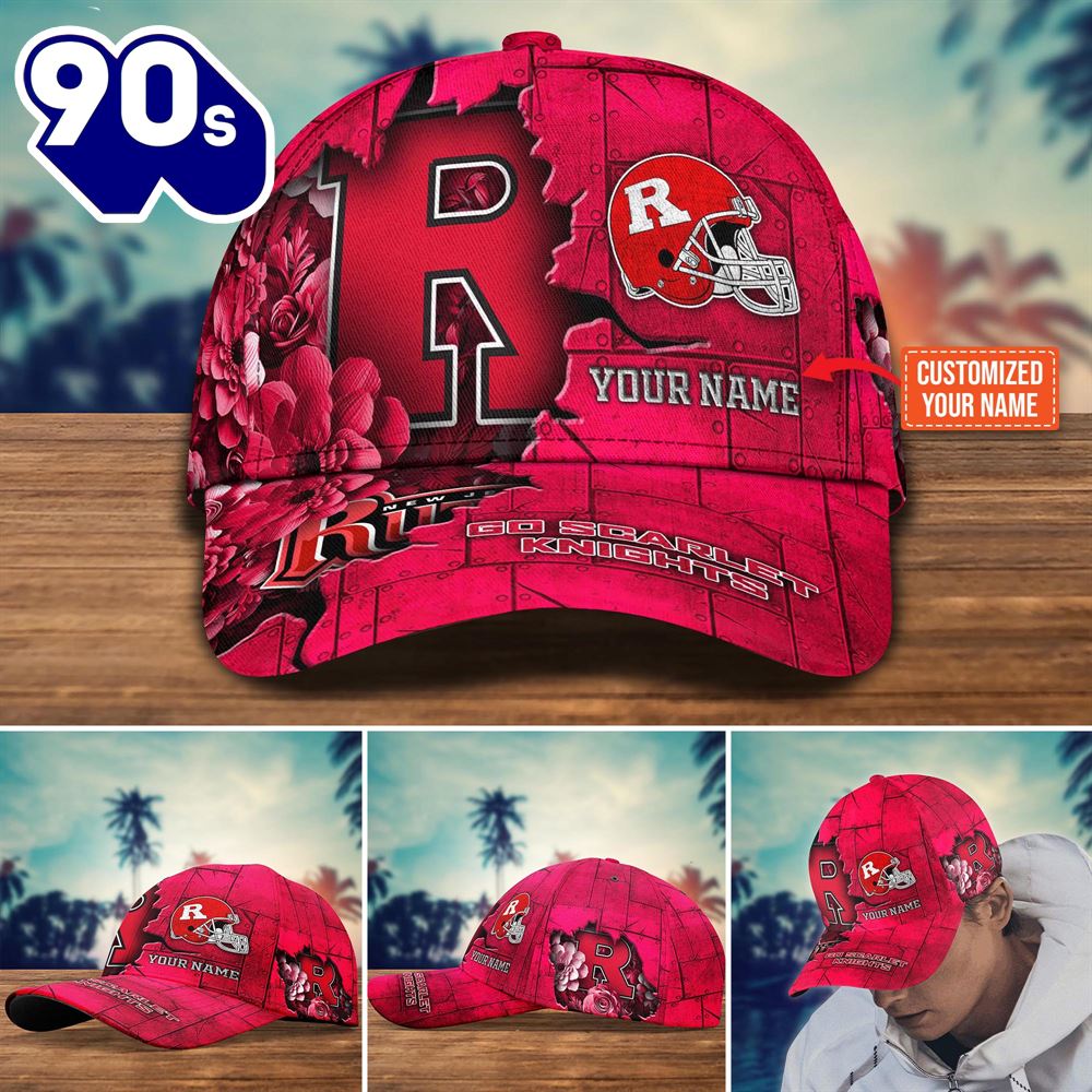 Rutgers Scarlet Knights Custom New Arrivals Trending Cap NCAA Cap Rutgers Scarlet Knights Custom New Arrivals Trending Cap NCAA Cap