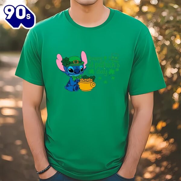 Stitch Happy Patrick Day Shirt