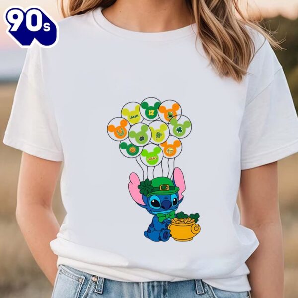 Stitch St Patrick’s Day T-Shirt, Disney Patrick’s T-Shirt
