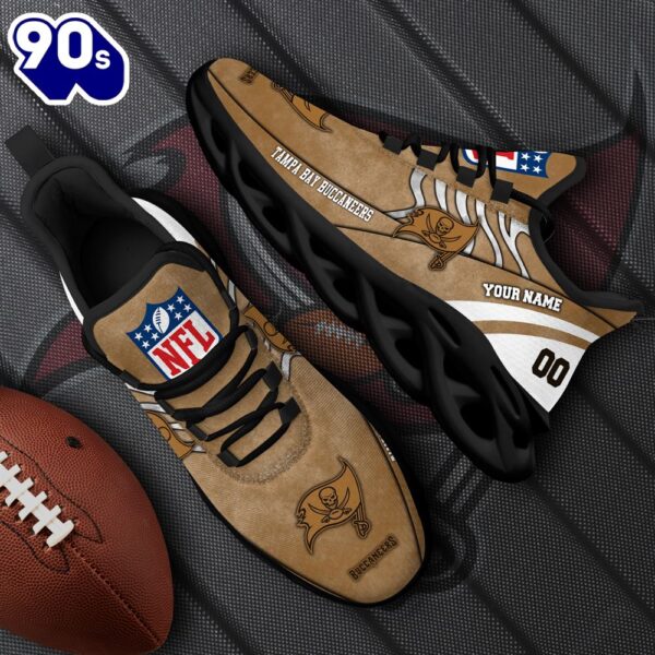 Tampa Bay Buccaneers NFL Clunky Shoes For Fans Custom Name And Number