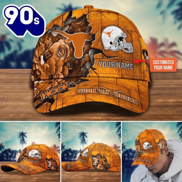 Texas Longhorns Custom New Arrivals Trending Cap  NCAA Cap