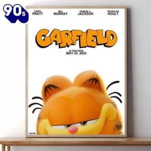 The Garfield Movie Poster Art Print Wall