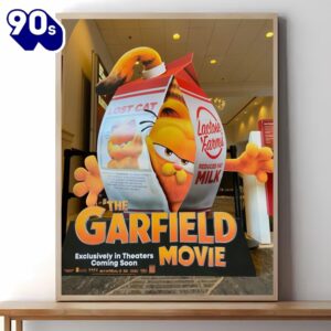The Garfield Movie Poster Decor For Any Room
