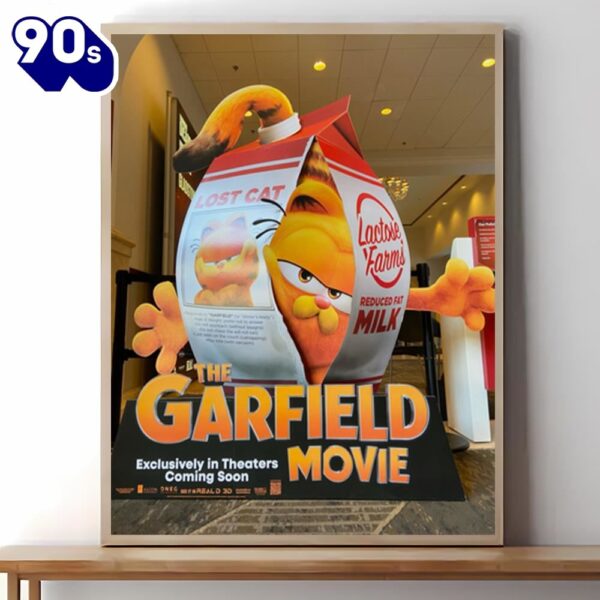 The Garfield Movie Poster Decor For Any Room