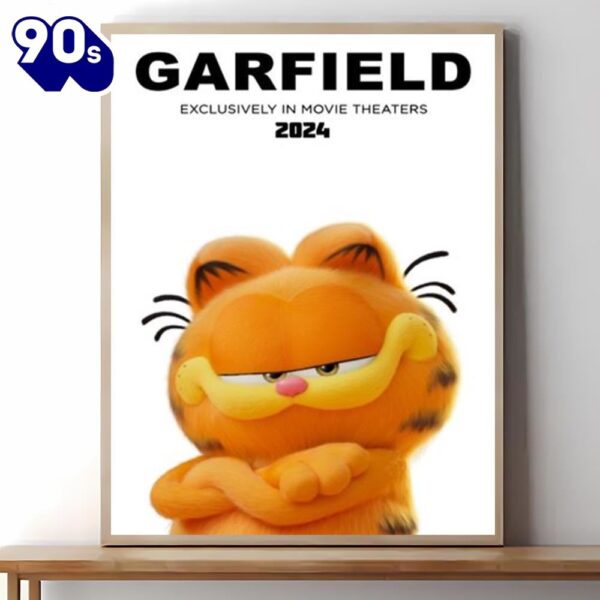 The Garfield Movie Poster Wall Art Canvas