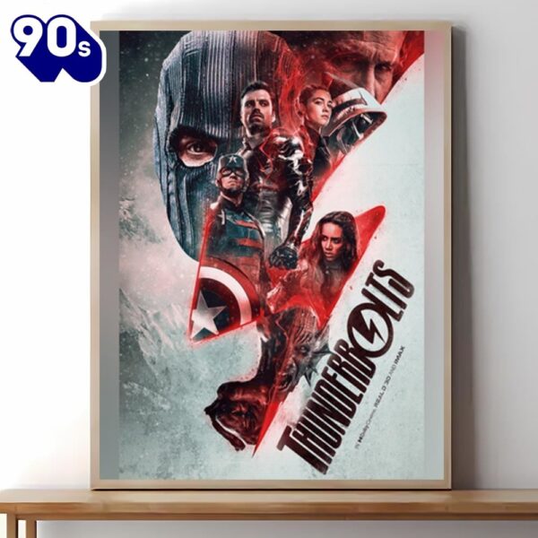 Thunderbolts 2024 Movie Marvel Home Decor Poster Canvas