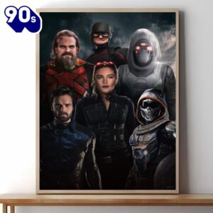 Thunderbolts 2024 Movie Marvel Poster Decor For Any Room