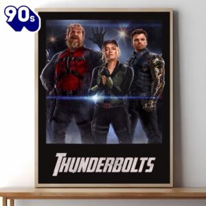 Thunderbolts 2024 Movie Marvel Poster For Fans