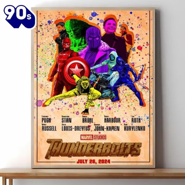 Thunderbolts Movie Poster Wall Art