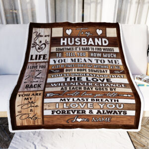 To My Husband Wood You&hellip;