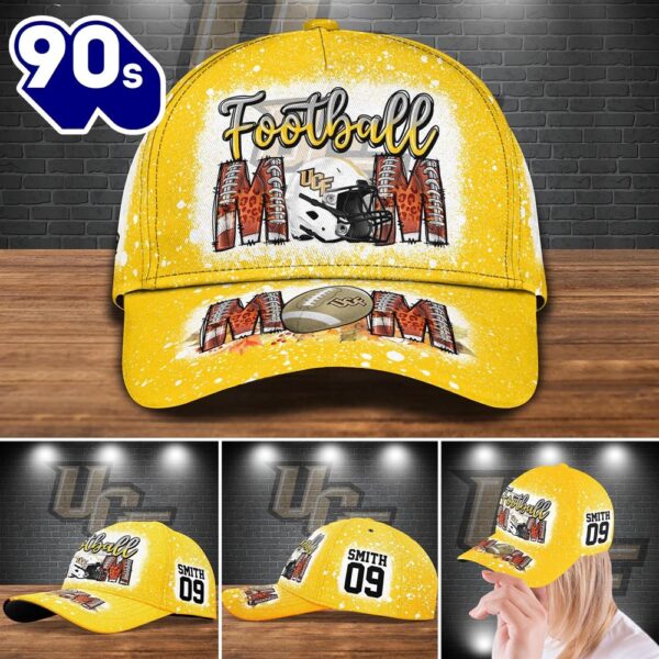 Ucf Knights Bleached Cap Custom Your Name And Number NCAA Cap