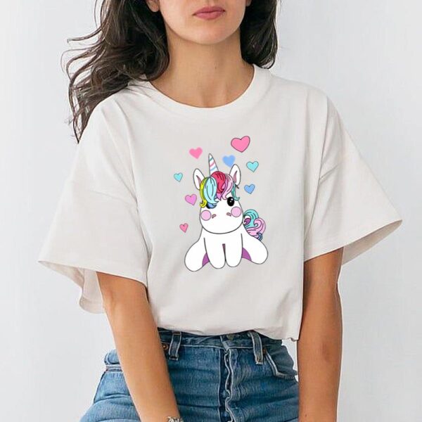 Unicorn Valentine Shirt Valentines Day Valentine Gift Unicorn Gift T-Shirt