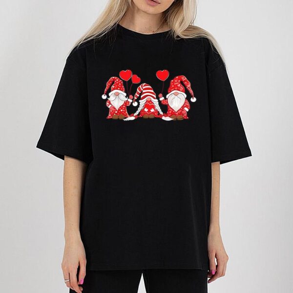 Valentine’s Day Gnome Love Funny Boys Girls T-Shirt