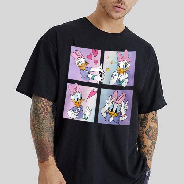 Vintage Disney Donald Duck Valentines Day Shirt