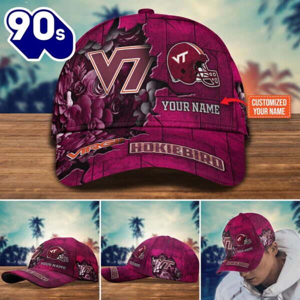 Virginia Tech Hokies Custom New Arrivals Trending Cap  NCAA Cap