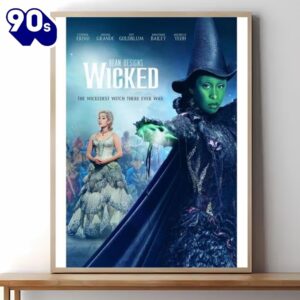 Wicked 2024 Movie Poster Art Print Wall