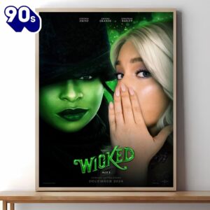 Wicked 2024 Movie Poster Best Print Art