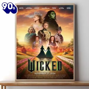 Wicked Movie Poster 2024 Canvas