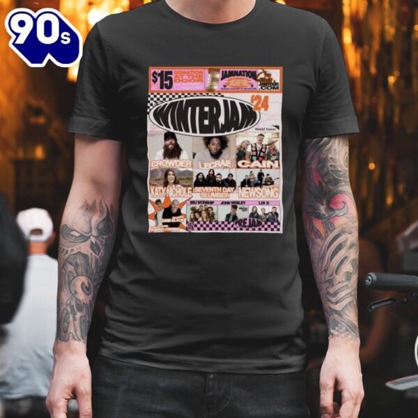 Winter Jam 2024 Lineup Music Tour shirts