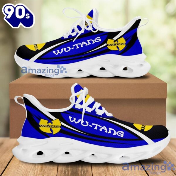 Wu-Tang Clan Hip Hop Rock Band Blue Chunky Running Sneakers Max Soul Shoes Sport Gift For Men And Women