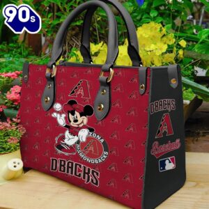 Arizona Diamondbacks Mickey Women Leather…