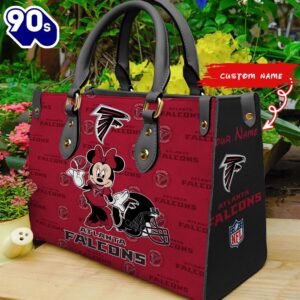 Atlanta Falcons Minnie Women Leather…