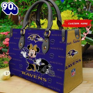 Baltimore Ravens Minnie Women Leather…