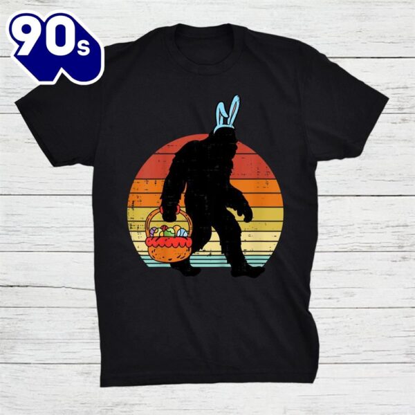 Bigfoot Sasquatch Bunny Easter Eggs Shirt