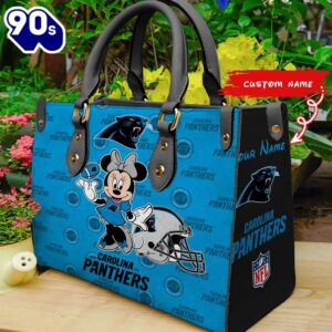 Carolina Panthers Minnie Women Leather…