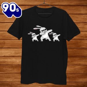 Cool Dabbing Bunny Hip Hop Easter Gifts Shirt