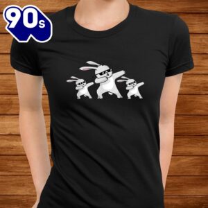 Cool Dabbing Bunny Hip Hop Easter Gifts Shirt 3