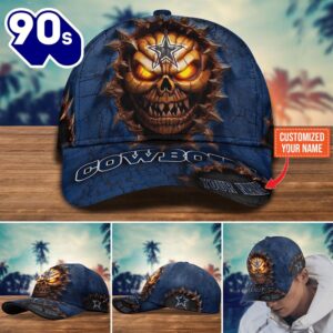 Dallas Cowboys Halloween Custom Cap