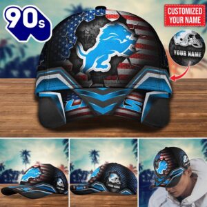 Detroit Lions Customized Cap Hot…